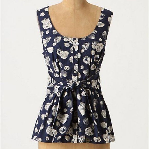 Anthropologie Tops - Anthropologie Edme & Esyllte She Sells Shells Tank